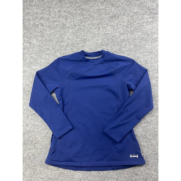 Baleaf Tops - Baleaf Long Sleeve Top Women's Medium Blue Long Sleeve Stretch Cycling Workout
